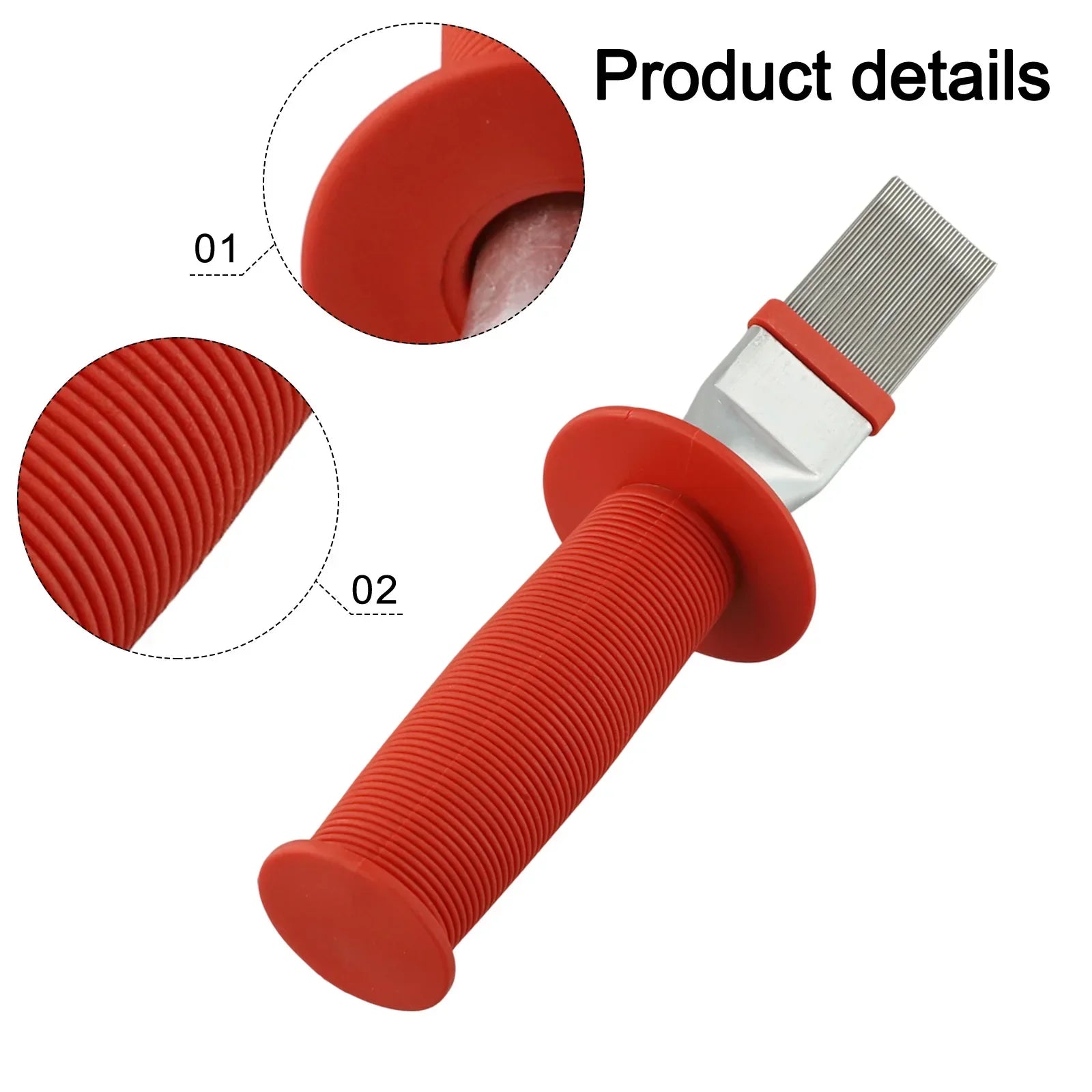 Air Conditioning Wing Comb Steel Rubber 20.5x2.9cm Stainless Steel Cooling HVAC Fin Comb Radiator Brush Clean Tool Oasis Select