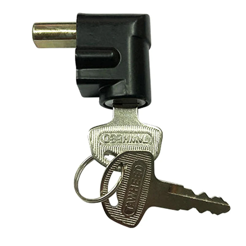Wholesale Stainless Steel Motorcycle Steering Lock With Two Keys 2 Position Switch For GN125 GS125 Oasis Select