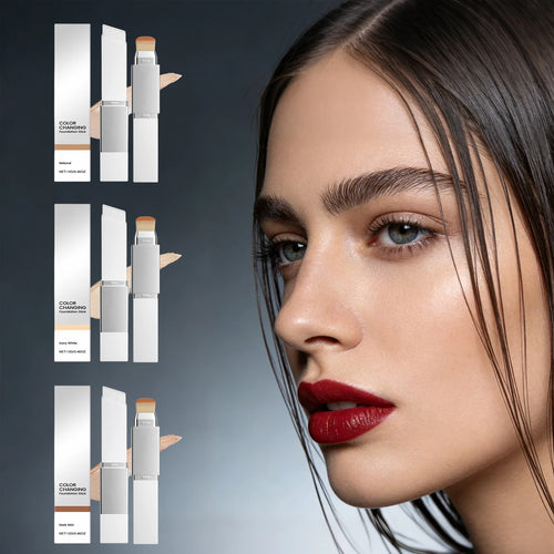 2 In 1 Color Changing Foundation Natural Look Match Face Tone Smoothing Skin Hide Face Blemish Oil Control Moisturize Concealer Oasis Select
