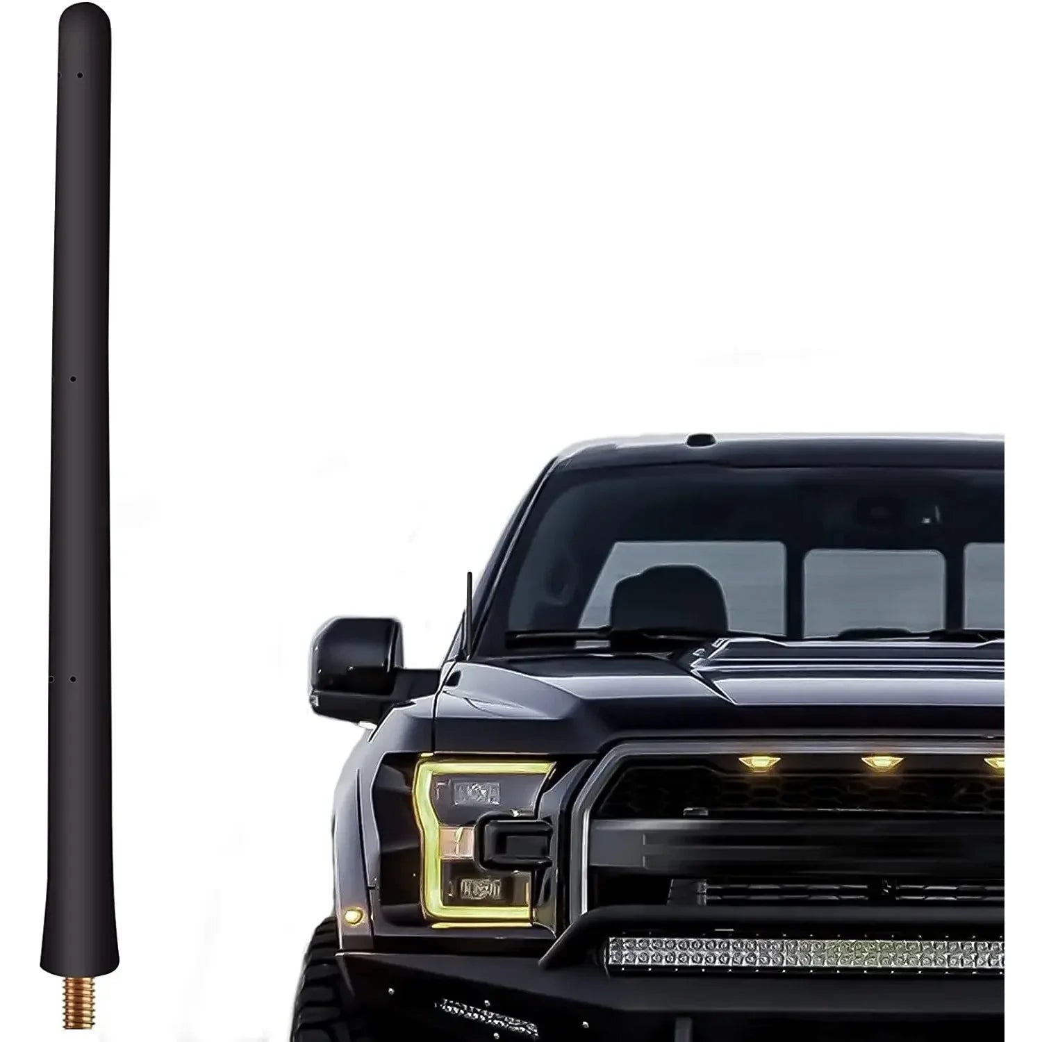Universal Car Radio Rubber Antenna Mast FM AM Roof Mount Vehicle Antenna With Screws Car Accessories Tools Oasis Select