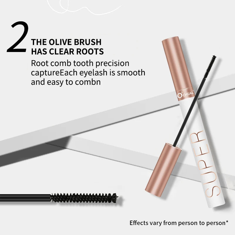 O‘cheal Mascara Black Lash Eyelash Brush 3D Silk Thick Curling Lengthening Eyes Lashes Beauty Makeup Cosmetics Extension Mascara Oasis Select