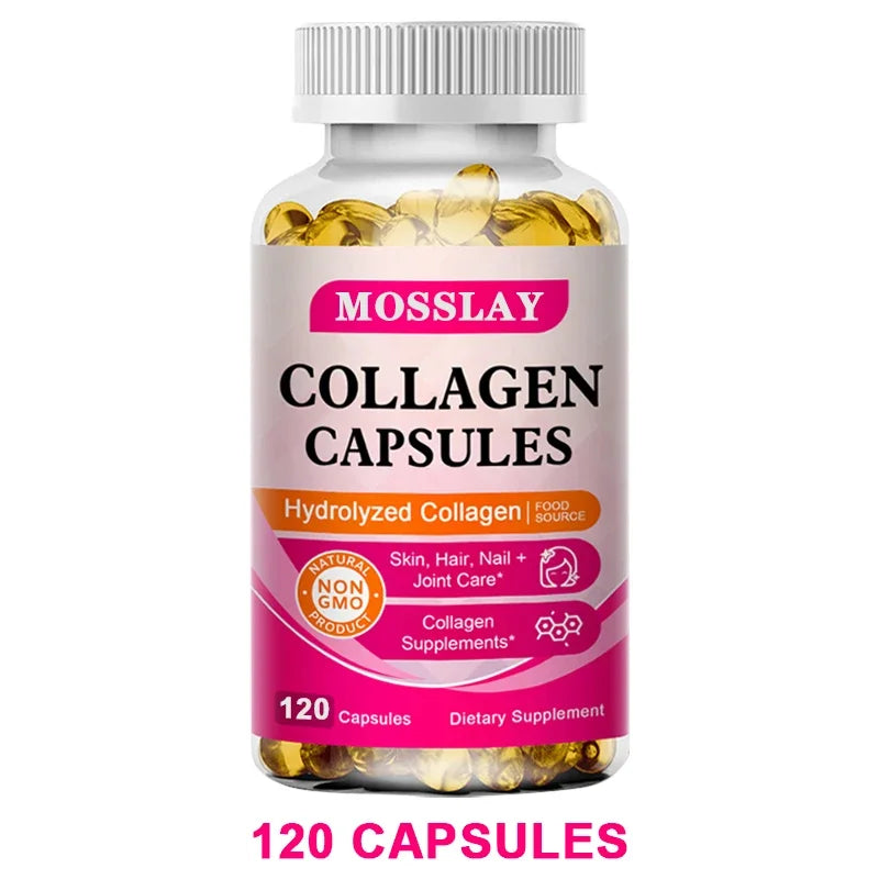 Collagen Capsules with Hyaluronic Acid & Vitamin C | Xemenry
