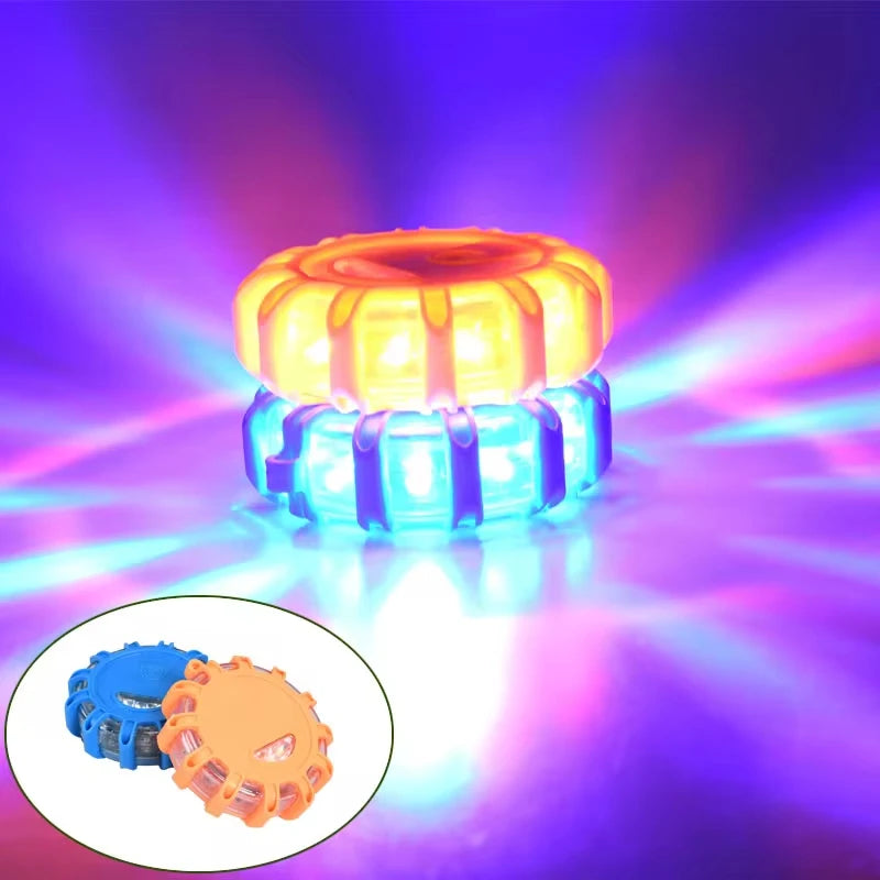 Magnetic LED Strobe Warning Light | Roadside Safety Beacon
