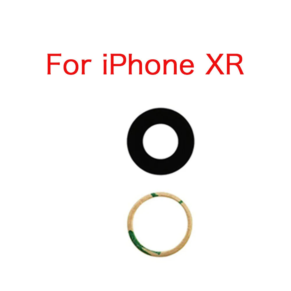 iPhone X XS XS Max XR Rear Camera Lens Glass + 3M Adhesive