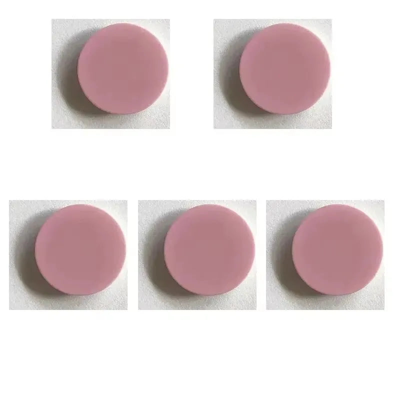 5/10/15pcs Round Finger Grip Tok Cellphone Holder Foldable Expanding Phone Stand Mobile Accessories For Iphone Finger Bracket Oasis Select 5pcs Pink