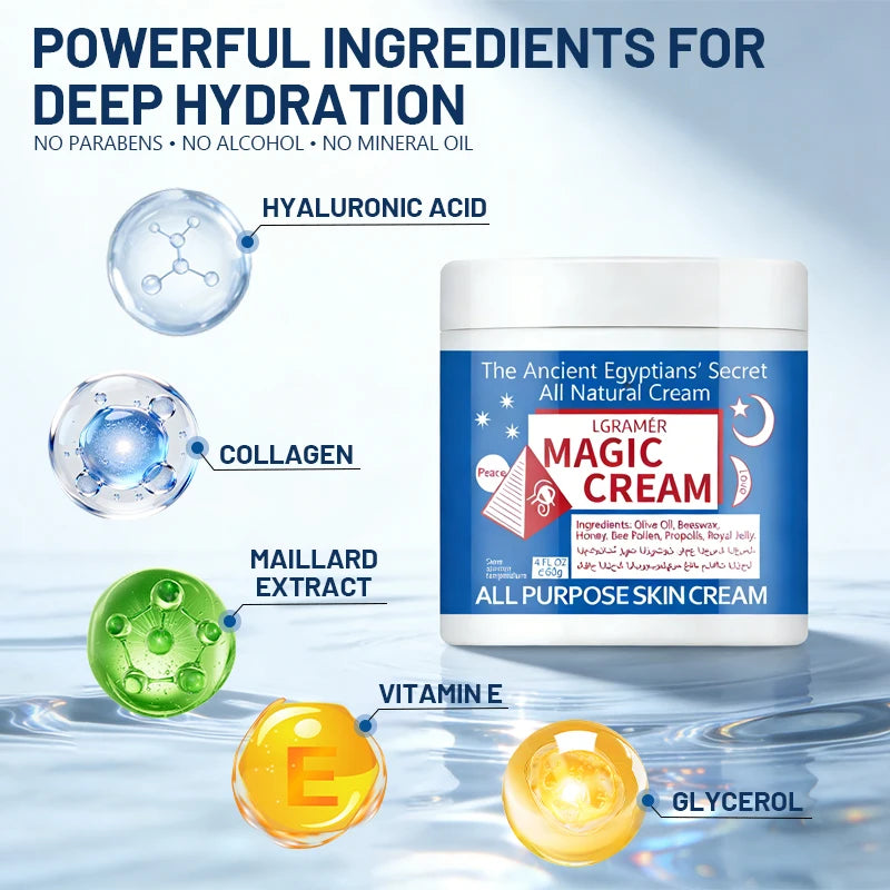 REAROYA Magic Face Cream – Hydrating Moisturizer All Skin Types