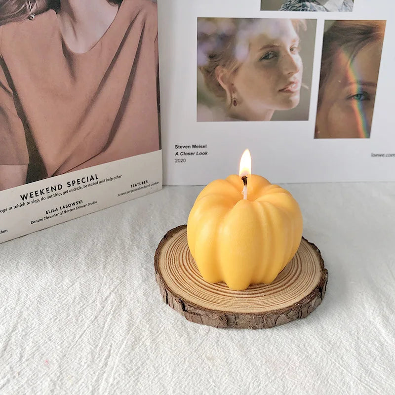 Halloween Pumpkin Silicone Mold Handmade Soap Tools Pastry Aromatherapy Candle Abrasive DIY Holiday Souvenirs Home Decor Gifts Oasis Select