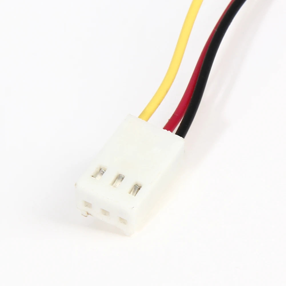 10-Pack 12V 3-Pin PC Fan Extension Cable 26cm – CPU GPU Cooler PC Fan Cable Oasis Select
