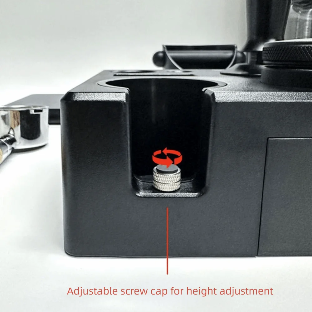 Square Espresso Tamping Station & Portafilter Holder Organizer