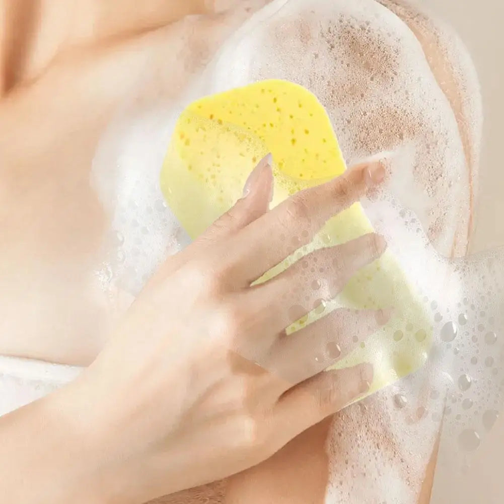 3-Pack Exfoliating Bath Sponges – Soft Honeycomb Shower Scrubber Exfoliating Bath Sponge Oasis Select