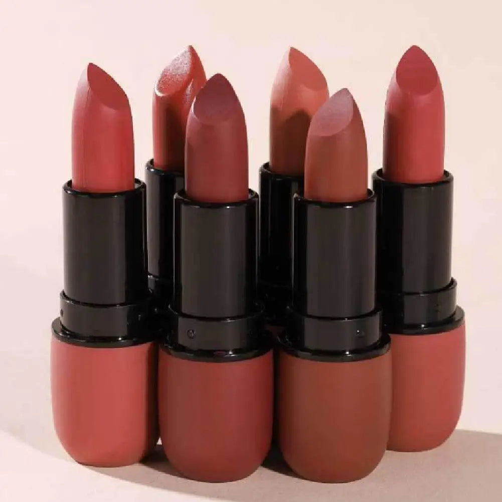 Velvet Matte Lipstick Matte Soft Hydrate Glossy Lipstick Long-Lasting Waterproof Lip Gloss High Pigmented Lip Stick Stain Makeup Oasis Select