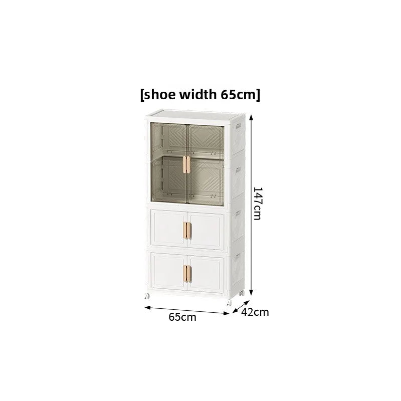 Multi-functional Wardrobe Baby Clothes Storage Box Household