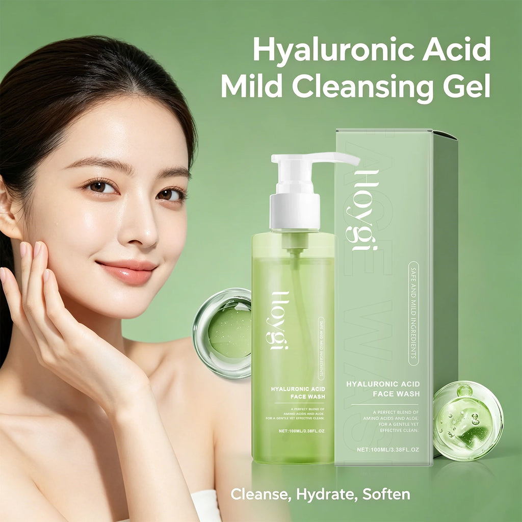 Hyaluronic Acid Face Washpurifies Pores Oil Control Removes Dirt Brightens Skin Blackhead Removal Hydrating Daily Cleanser Oasis Select