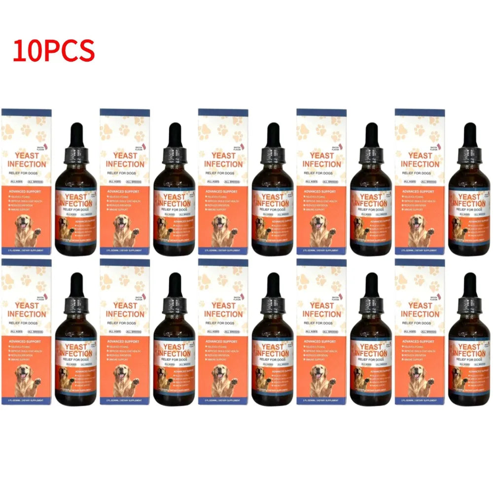 3kinds Dog Pet Drops Gentle Care Supplement Maintain Healthy Coat Oasis Select 10pcs