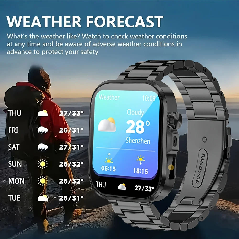 ERUN Premium Smart Watch – GPS, Sports Modes & Alexa