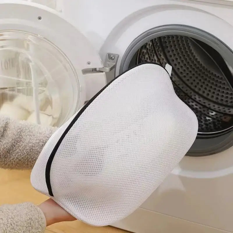 Mesh Laundry Bags with Zipper – Shoe & Delicates Wash Set of 3