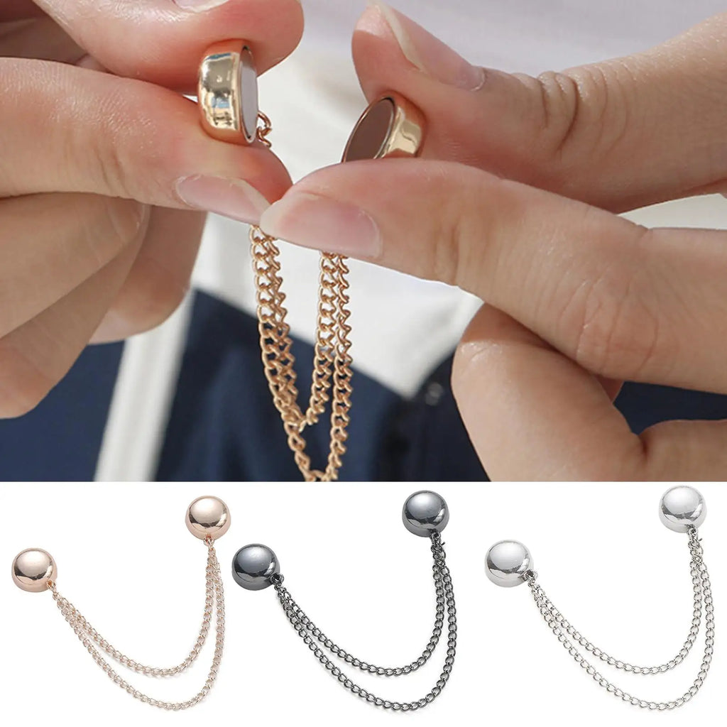 Shirt Clips for Women Clothing Multi-Function Magnetic Shirt Clips Women Accessories for Front Trouser Blouse Pocket Pants Tops Oasis Select