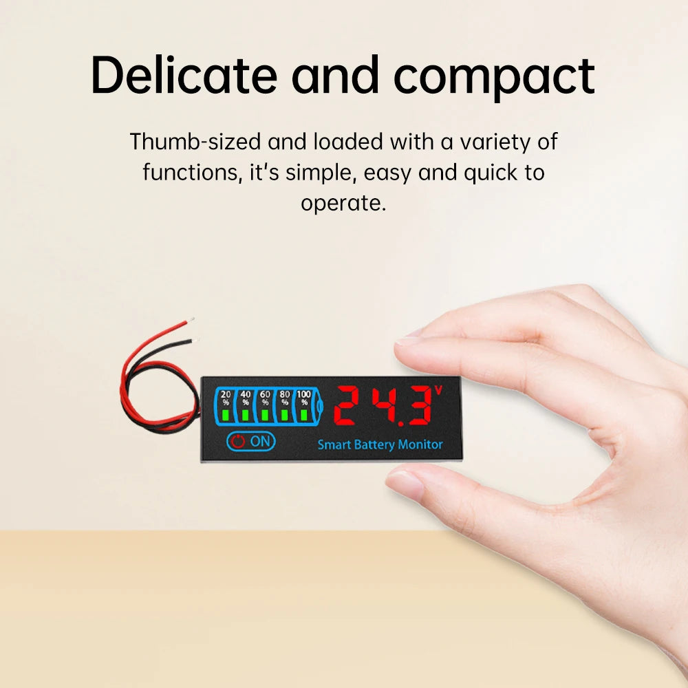 3S-14S DC7-55V Acid/Lithium Universal Battery Charge Indicator Board Battery Level Indicator Voltage Battery Charging Tester Oasis Select