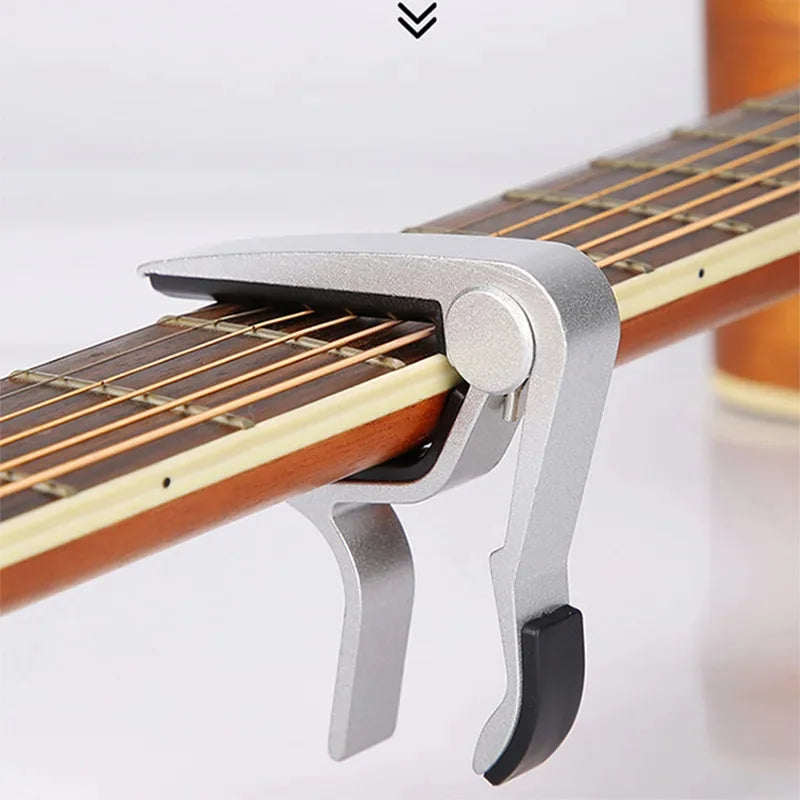 1/2/3pcs Guitar Capo For 6 String Acoustic Classic Electric Guitar Alloy Metal Universal Multifunction Capo Guitar Accessories Oasis Select