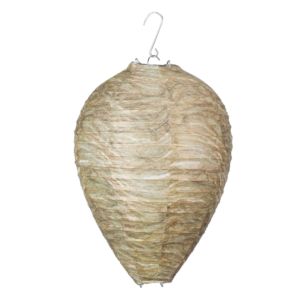 10-1Pcs Hornet Fly Catcher Eco Friendly Wasp Nest Decoy Repellent Hanging Wasp Deterrent Safe Fake Trap Garden Repellent Trap Oasis Select