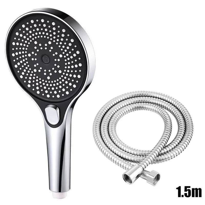 3-Mode High Pressure Handheld Shower Head | ABS Plastic