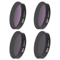 JSR Lens Filters for DJI Osmo Action 5 Pro/4/3 – UV CPL ND Set