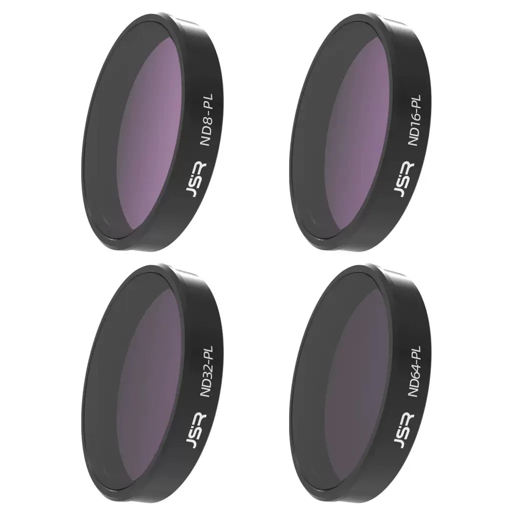 JSR Filters for DJI Osmo Action 5 Pro/4/3 – UV CPL ND Set