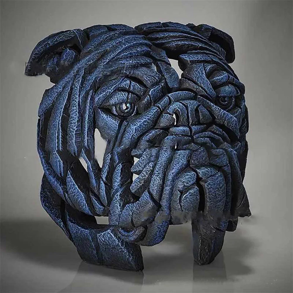 Attractive Contemporary Animal Sculpture Collection New Resin Decorative Home Ornaments Lion Tiger Sculpture Oasis Select Dog