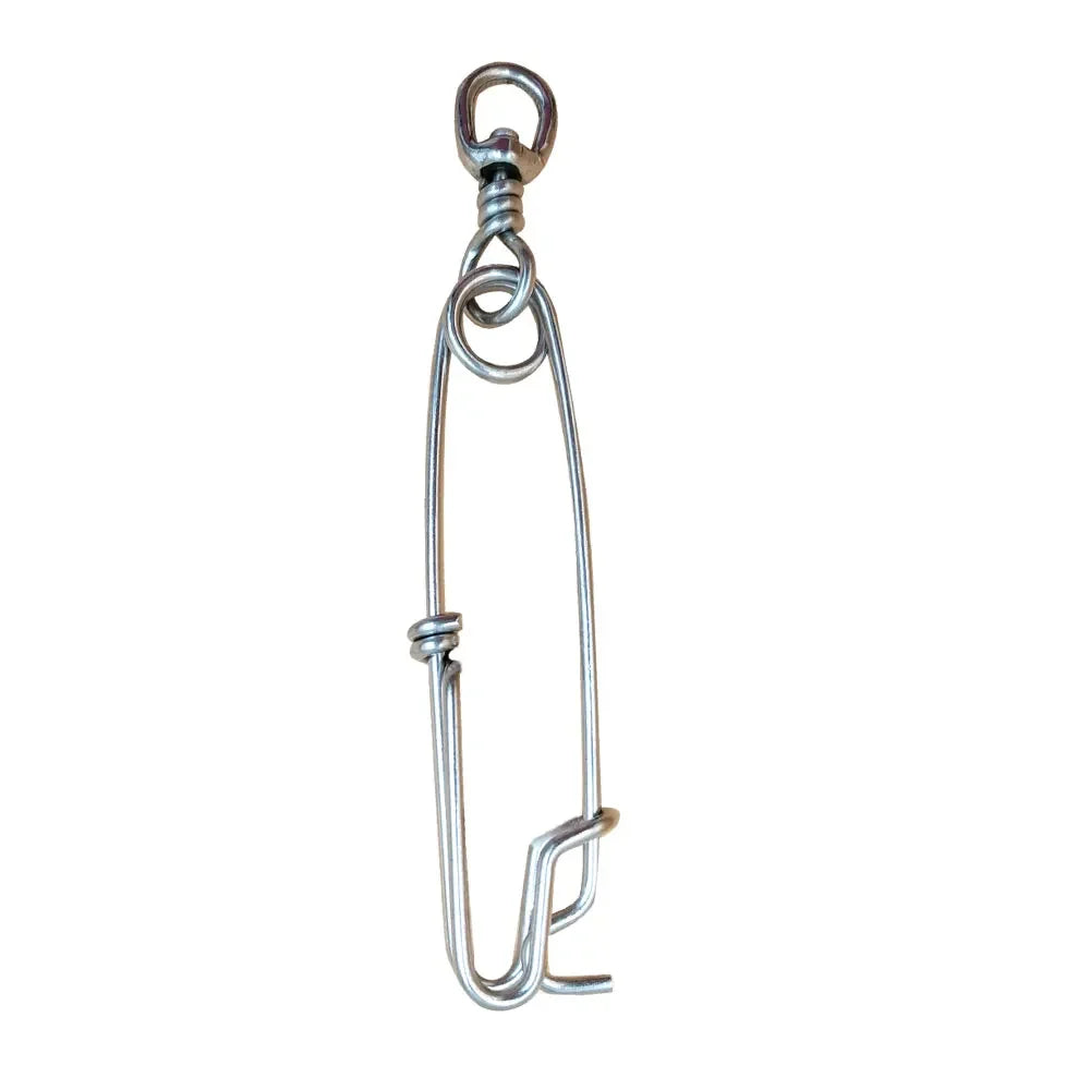 Stainless Steel Spearfishing Clip with Swivel Floatlines Railguns Swivel Connector Accessory Oasis Select Default Title