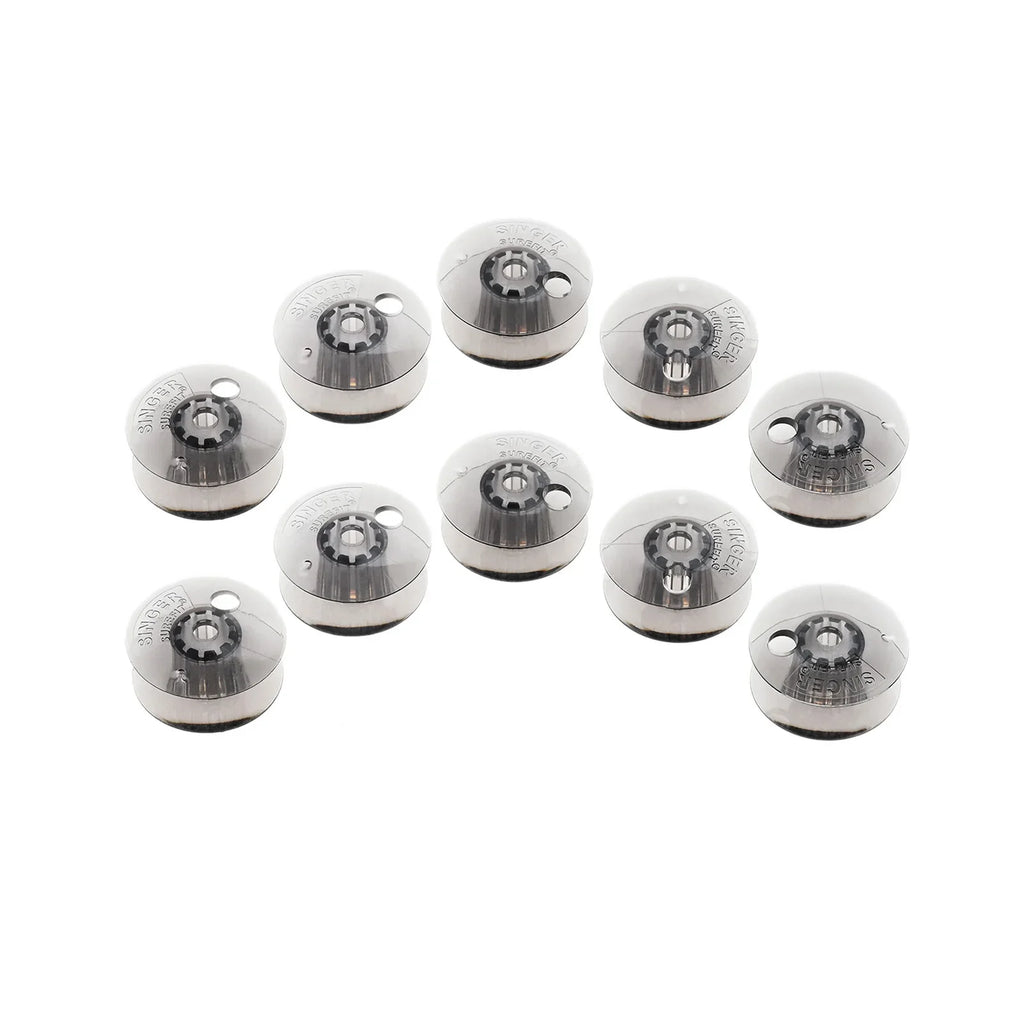 10Pcs/set 359838-900 Plastic Sewing Bobbin Fits for Singer Inspiration Sewing Machines Bobbins 4205,4206,4210,4212,4220, 4228 Oasis Select