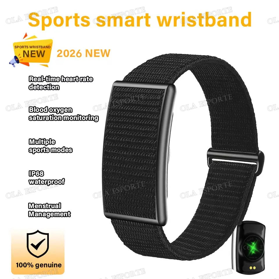 Ola Esporte No-Screen Fitness Band | Heart Rate, SpO2, IP68