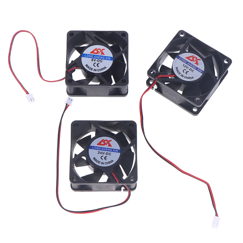 5V/12V/24V Cooling Turbo Fan Brushless 3D Printer Parts 2Pin For Extruder DC Cooler Blower Part Black Plastic Fans Oasis Select