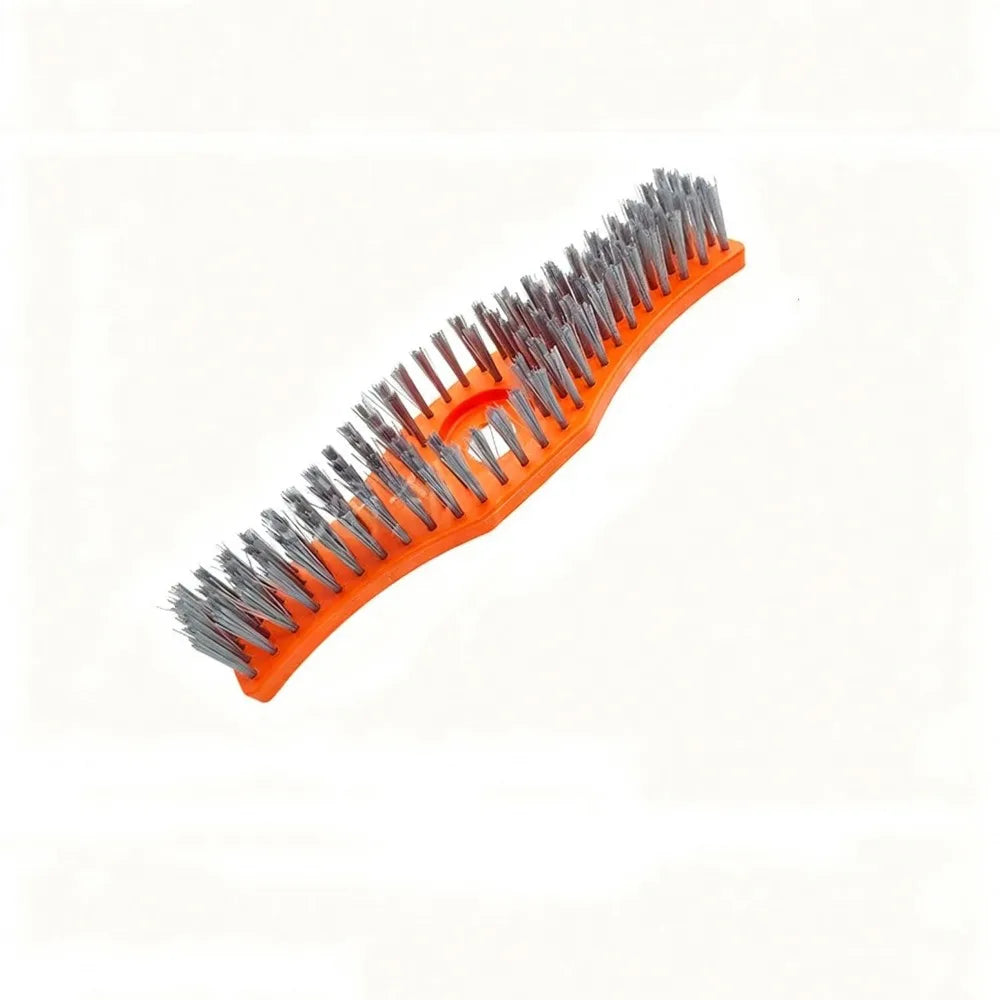 Polyester Garden Cleaning Brush | Adjustable Handle Lawn Tool