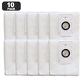 Meltblown Non Woven Fabric Dust Bag For Polaris PVCRAC 7750 For IQ Home Robot Vacuum Cleaner 3.5L Automatic Emptying Bin Parts Oasis Select 10 PACK