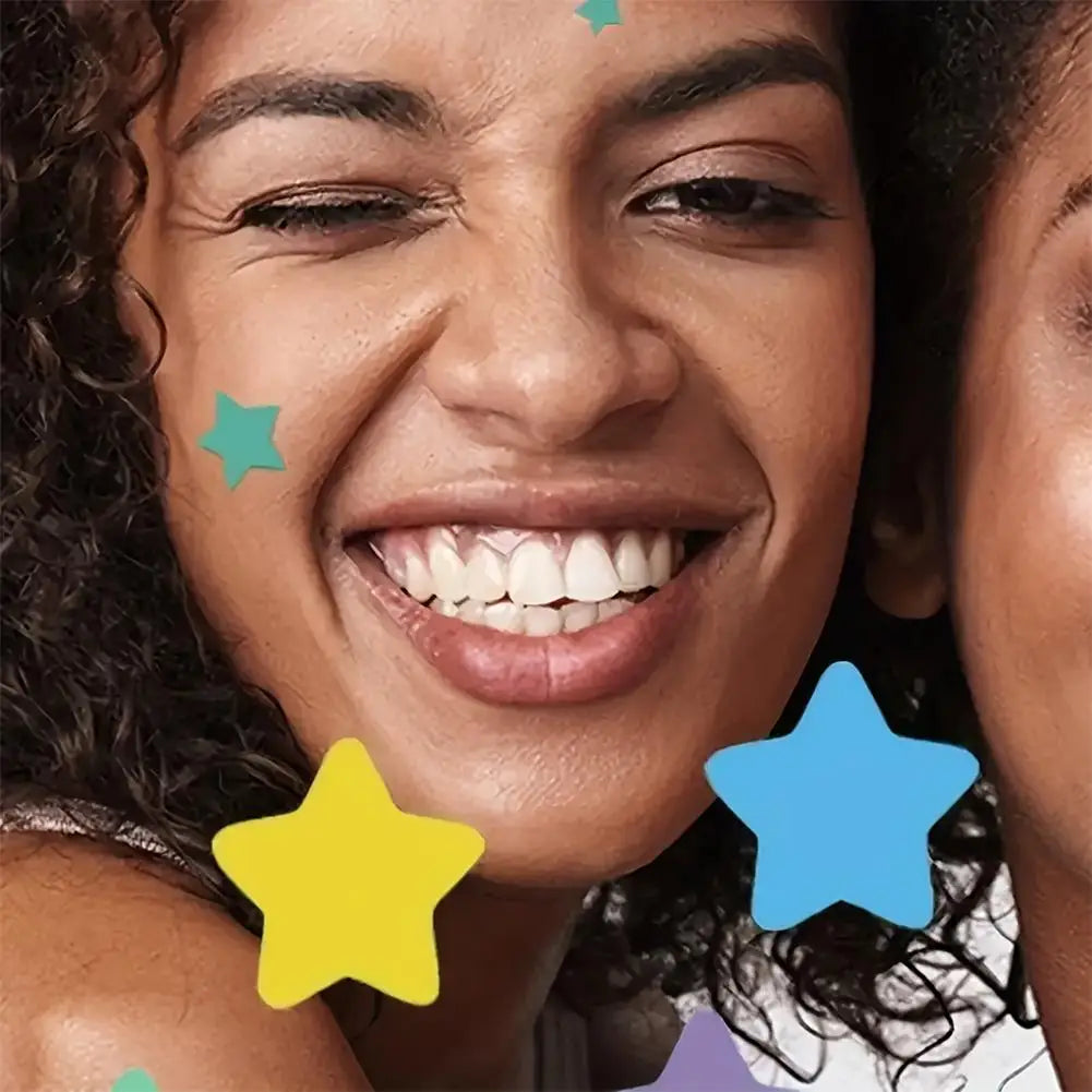 Colorful Star Pimple Patches – 560 Cute Acne Stickers Acne Pimple Patches Oasis Select