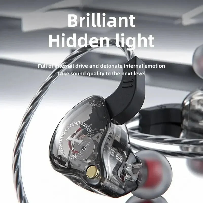Original X2 Dynamic Wired Earphones HIFI Heavy Bass Earbuds In Ear Gaming Headphones Monitor Sport Noise Cancelling Headset Mic Oasis Select