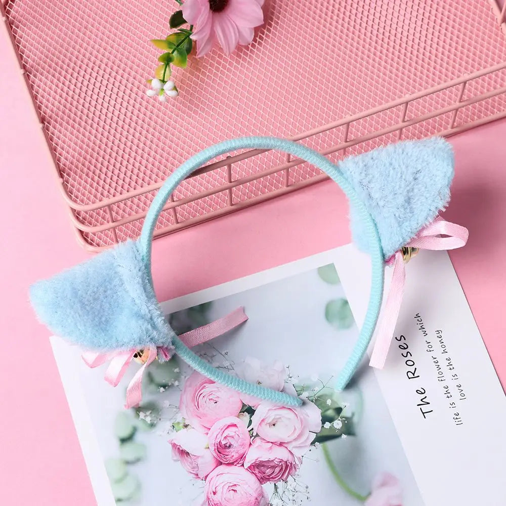 Lovely Club Bar Anime Cosplay Small bell Cat Ear Head Band Hair Accessories Cartoon Hair Band Oasis Select