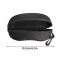 EVA Zipper Sunglasses Case with Hook – Shockproof Eyeglass Pouch