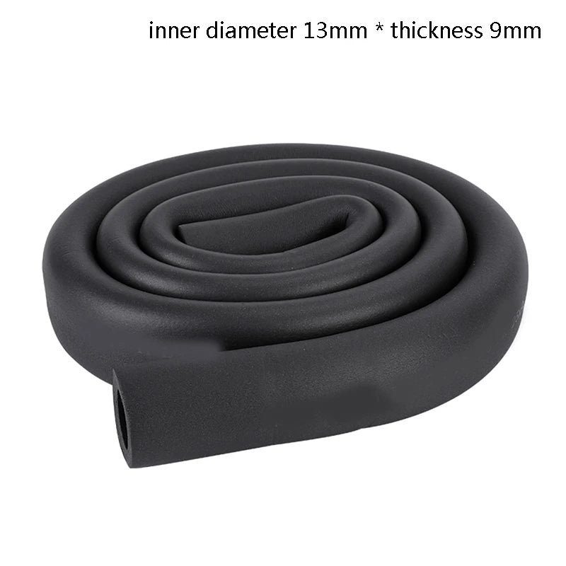 1.8M Rubber Foam Pipe Insulation Sleeve | Waterproof & Thermal