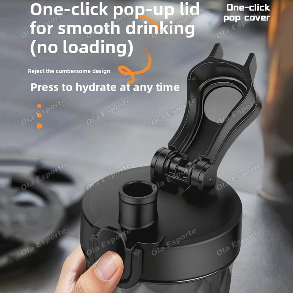 Electric Shaker Bottle 630ml USB-C Rechargeable Blender Cup