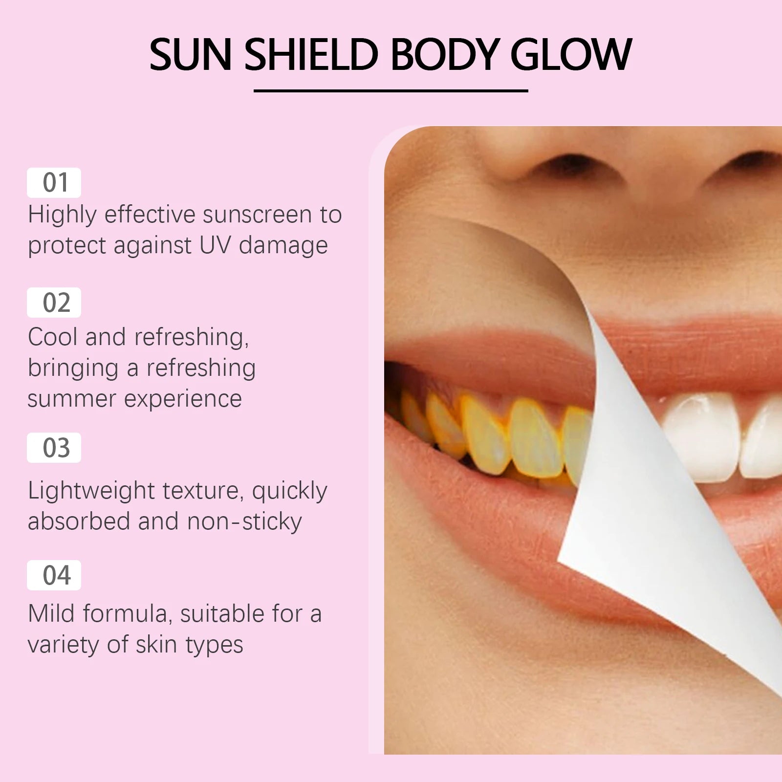 Teeth Whitening Strip Remove Teeth Tea Coffee Smoke Stain Tooth Brightening Deep Cleansing Oral Hygiene Dental Bleaching Sticker Oasis Select