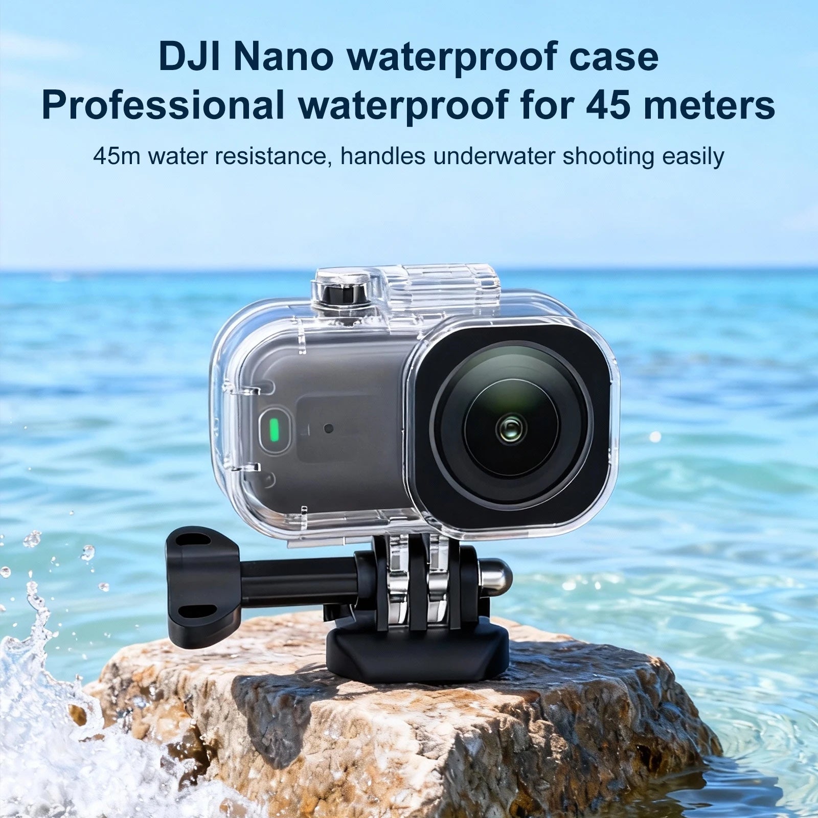 60M Waterproof Dive Housing Case for DJI Osmo Nano
