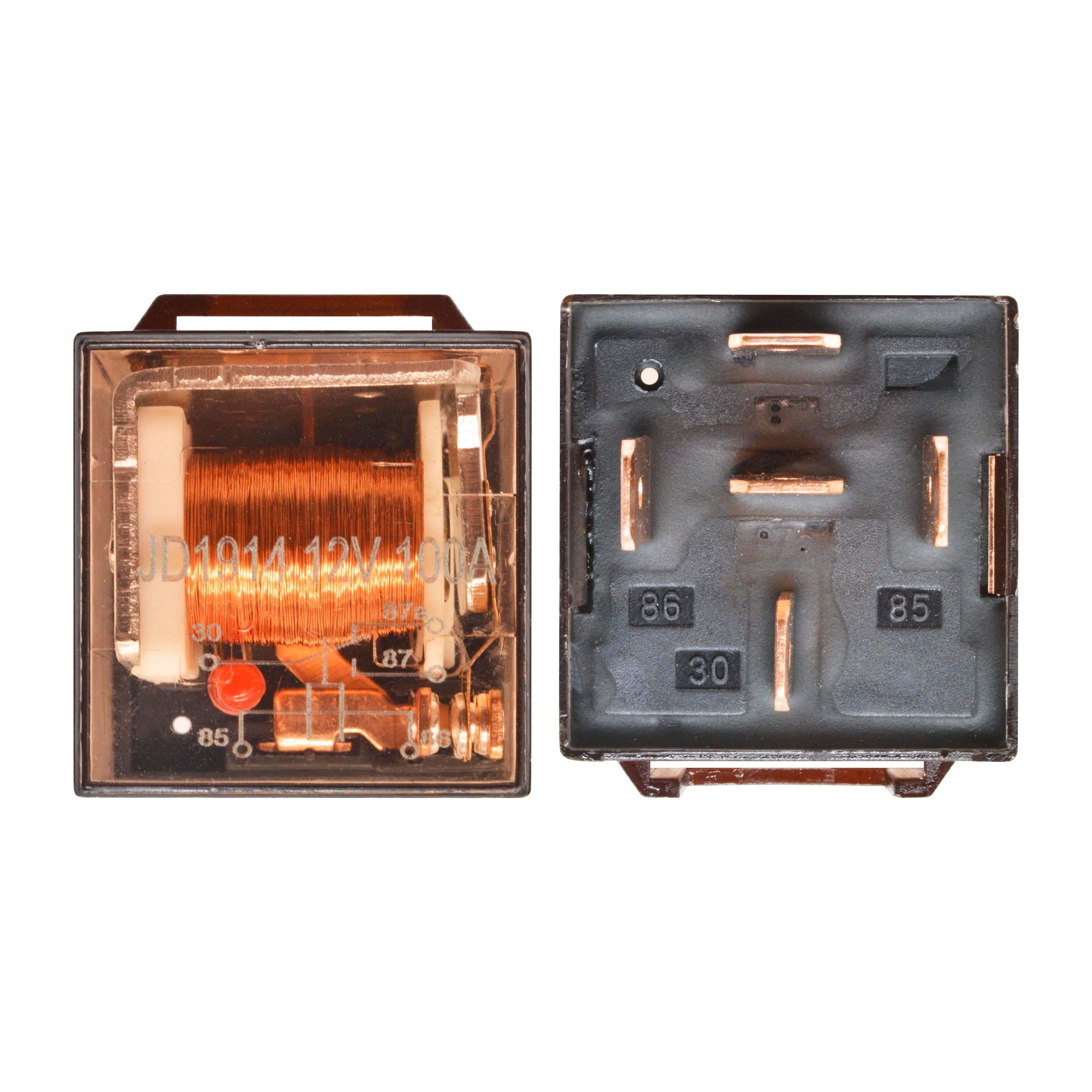 Waterproof Relay DC 12V 100A Relay SPDT 5 Pin Relay Car Heavy Duty Split Charge Waterproof Transparent Case Oasis Select