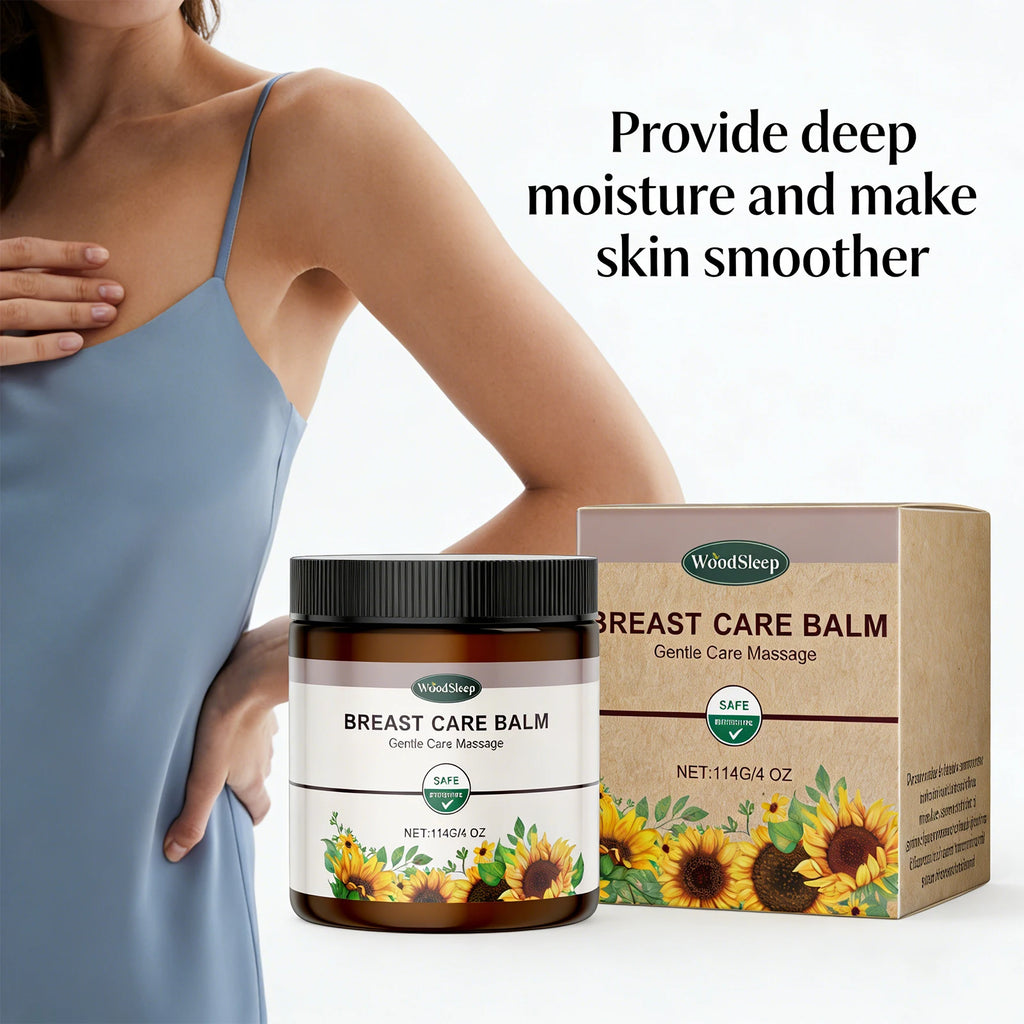 Breast Care Balm Effective Anti-Sagging Chest Lift Soothing Plump Breast Cream for Women Enhance Softness Luster Sexy Body Care Oasis Select