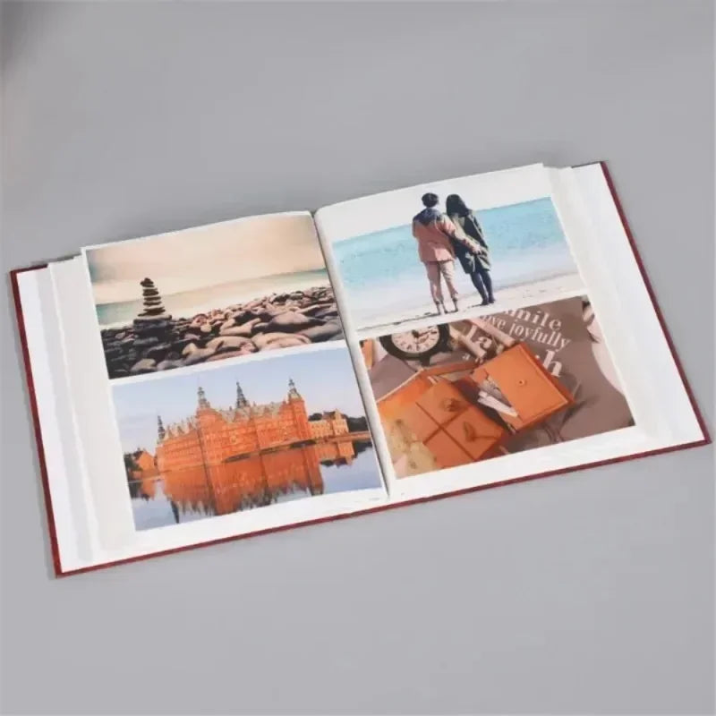 Home 6 Inch Family 100 Photo 10x15 Cm Image Art Photo Albums Interstitial Album Classic Retro Photo Album Collection Oasis Select