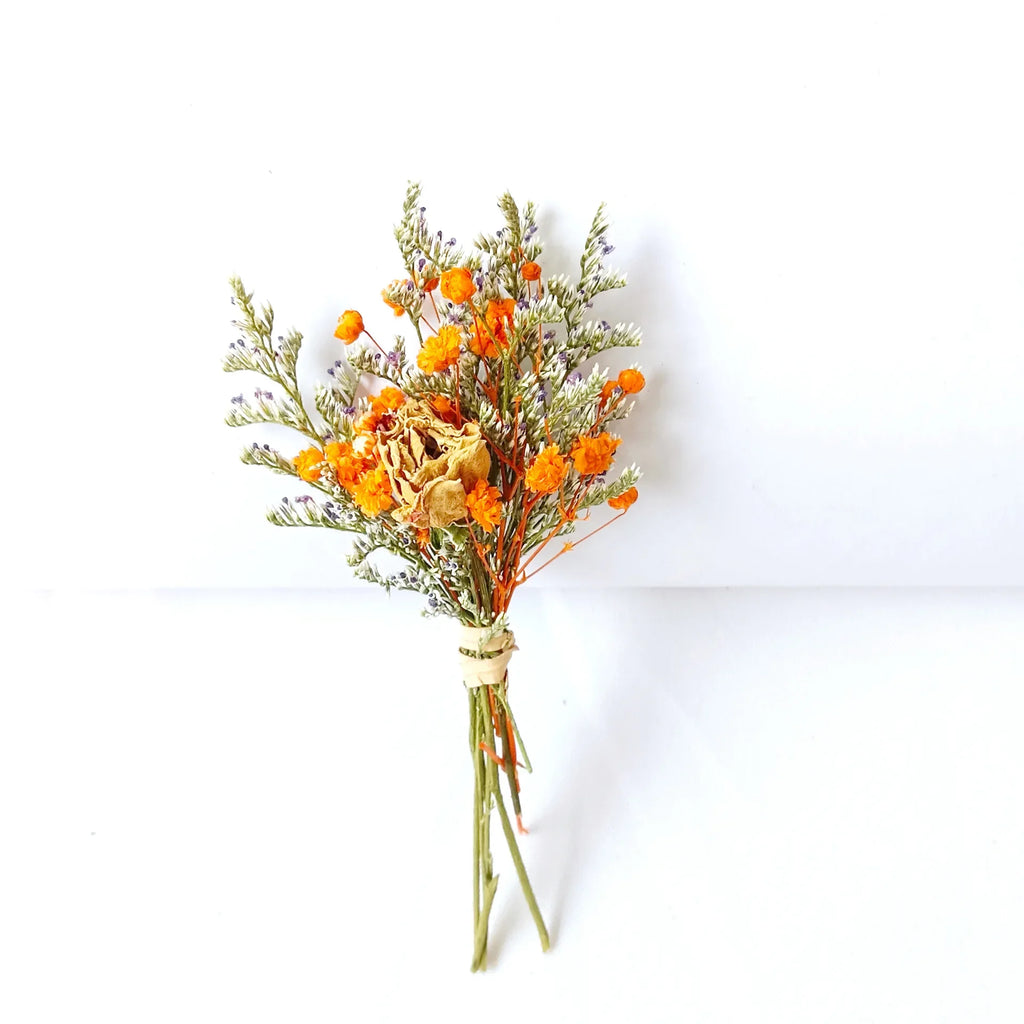 Dried Flower Bouquet High-Quality Fingertip Bouquet Greeting Card Decoration Versatile Diy Flower Kit For Diy Projects Event Oasis Select 4