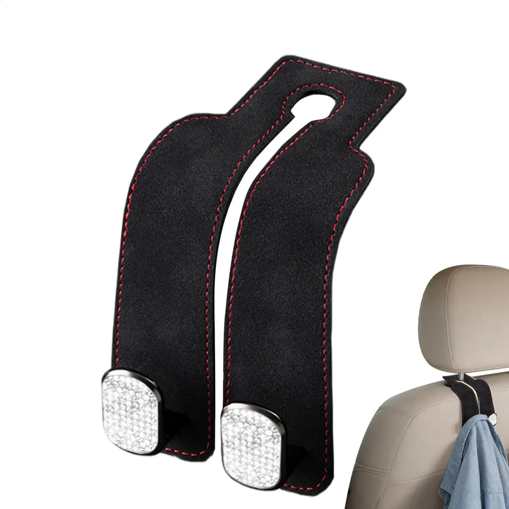 Car Seat Back Hook 2 In 1 Universal Car Seat Headrest Hooks Rear Car Bag Storage Hook Auto Back Seat Organizer Hanger Oasis Select