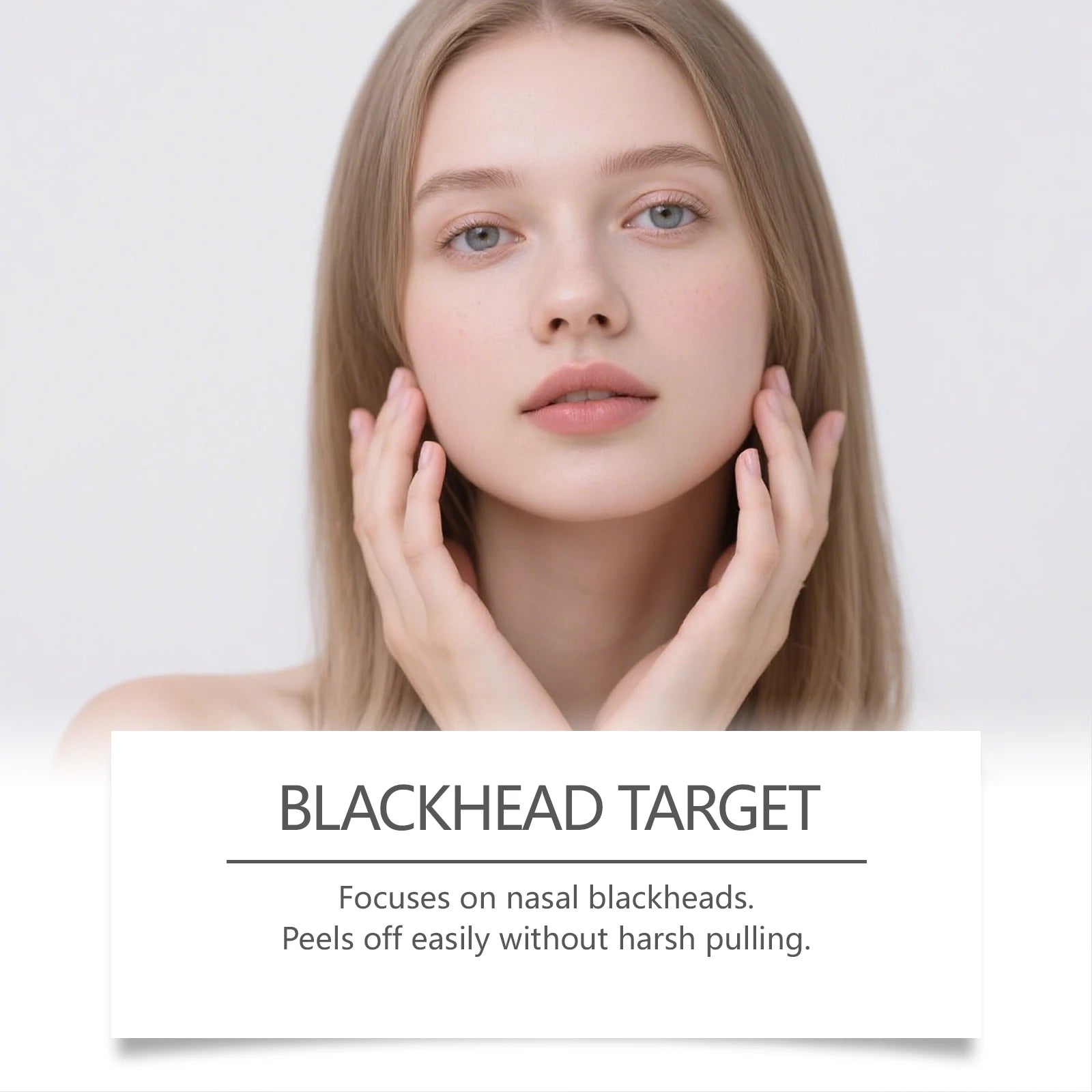 Salicylic Acid Blackhead Peel-Off Nose Strips | 50g + 60pcs Blackhead Nose Strips Oasis Select