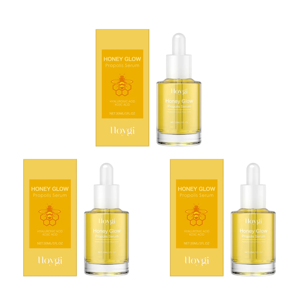 Hoygi Propolis Face Serum – Acne, Hydration & Brightening Propolis Face Serum Oasis Select 3 x 30ml Boxed