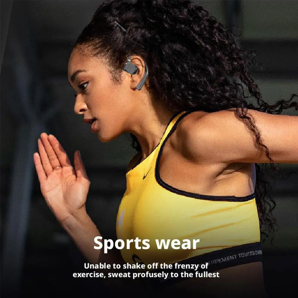 1-2Earhooks Wireless Bluetooth 5.4 Headphones Gaming Sports Headset HiFi Stereo Noise Reduction Earbuds Earphone With Microphone Oasis Select